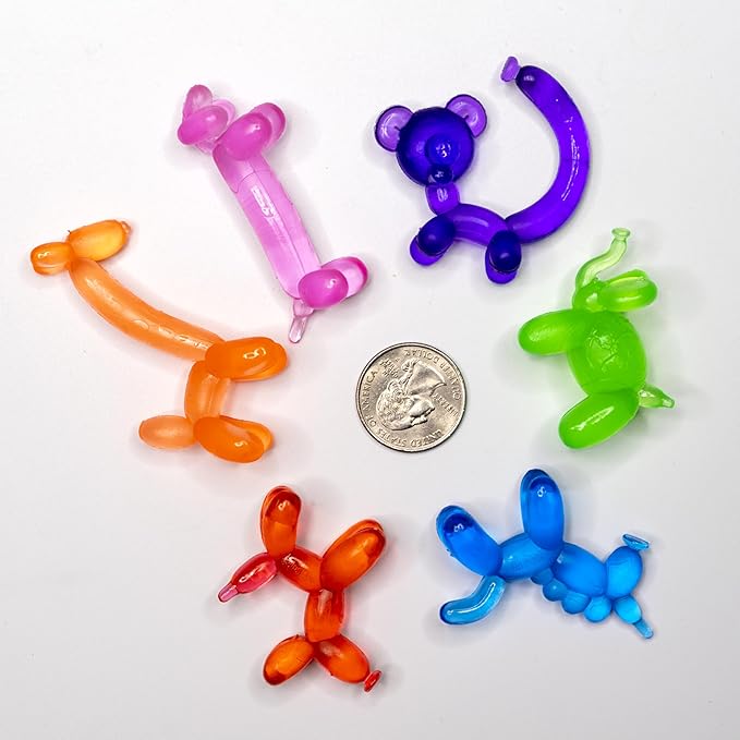 Raymond Geddes Balloon Eraser Animals Tub of 24, (71633)