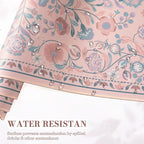 iCasso Desk Mat for Keyboard and Mouse, Large Mouse Pad, Desk Pad Mat, Anti-Slip Big Mousepad with Stitched Edges for Computer Desktop(Peach Pink)