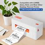 L LIKED 3" x 2" Blank Removable Labels with No Residue, Water and Oil Resistant, Use for Both Home and Office (1 Roll, 700 Labels)