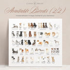 Personalized Stationery Dog Themed Note Pads, Choose from 85 Breeds Dog Stationery Set, Personalized Notepads for Dog Lovers, as Gift or To-do List Stationary, Lined/Unlined Custom Notepads - Dogs Pad
