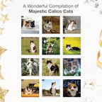 RED EMBER Calico Cats 2026 Wall Calendar 12 Month | 12" x 24" Open | Thick & Sturdy Paper | Holiday Gift | Cute Kitten Cat Calendar 2026