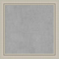 Amanti Art Silver Framed Magnetic Board 24x24 Medium Vision Board for use with Magnets, 100% Metal Sheet to Display Items as Office Decor or for Home Organization in mudroom, Kitchen or Kids Room