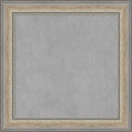 Amanti Art Silver Framed Magnetic Board 25x25 Medium Vision Board for use with Magnets, 100% Metal Sheet to Display Items as Office Decor or for Home Organization in mudroom, Kitchen or Kids Room