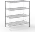 Regal Altair 24" Deep x 48" Wide x 54" Height Wire Shelving Kit | 4-Tier | NSF Commercial Storage Rack Unit