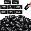 Dunzoom 100 Pcs Inspirational Pencil Erasers Bulk for Kids Fun Motivational Eraser School Supplies Back to School Office Supplies for Classroom Office Teacher Artists (Classic)