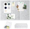 Large Cork Board Tiles for Wall with Push Pins, Removable 36" x 24" Bulletin Board Sets, Adhesive Pin Board | Magrowill 6 Packs Felt Panels for Office Home Classroom Dorm Interior Wall Decor