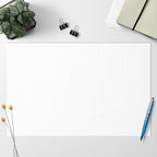 321Done Graph Paper Notepad - Ledger Size (11" x 17") 50 Sheets - 0.25" Grid Planning Note Pad - Tear-Off Edge Glued Luxury Smooth Thick Premium Paper - Made in USA - Plain White