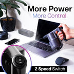 IT Dusters AirTec Ultra Electric Air Duster Blower for PC, Laptop, Console, Electronics and Home Cleaning, Environmental Alternative to Spray air can Duster Keyboard Cleaner (Type 6)