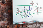 edding 29 Ecoline whiteboardmarker - groen - 10 whiteboardstiften - beitelpunt 1 - 5 mm - boardmarker uitwisbaar - voor whiteboard, flipchart, magneetbord, prikbord, memobord - sketchnotes - navulbaar