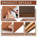 Sinmoe 100 Sheets 5 Shades Cardstock Paper 8.5 x 11 Inches 180gsm Solid Core Printer Paper for Scrapbooking DIY Arts Crafts Making Office Home Supplies (Brown Series)