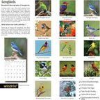 2026 Wall Calendar,Calendar 2026, November 2025 - December 2026, Wall Calendar Song Birds, 12" x 24" Opened,Full Page Months Thick & Sturdy Paper for Calendar Organizing & Planning