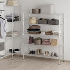 Regal Altair 18" Deep x 54" Wide x 64" Height Wire Shelving Kit | 5-Tier | NSF Commercial Storage Rack Unit