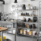 Regal Altair 24" Deep x 42" Wide x 64" Height Wire Shelving Kit | 5-Tier | NSF Commercial Storage Rack Unit