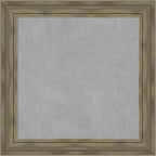 Amanti Art Grey Framed Magnetic Board 30x30 Medium Vision Board for use with Magnets, 100% Metal Sheet to Display Items as Office Decor or for Home Organization in mudroom, Kitchen or Kids Room