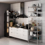 Regal Altair 24" Deep x 24" Wide x 86" Height Wire Shelving Kit | 8-Tier | NSF Commercial Storage Rack Unit