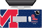 YouTheFan NCAA Mississippi Rebels Logo Series Desk Pad