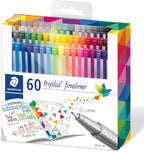 STAEDTLER Fineliner triplus 60pcs