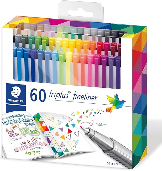 STAEDTLER Fineliner triplus 60pcs