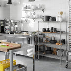 Regal Altair 18" Deep x 36" Wide x 54" Height Wire Shelving Kit | 4-Tier | NSF Commercial Storage Rack Unit