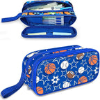Fitvc Large Pencil Case for Boys,Sports Boys Pencil Pouch for Kids Teens School,Large Capacity Pen Box Marker Organizer for School