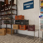 Regal Altair 21" Deep x 48" Wide x 14" Height Wire Shelving Kit | 1-Tier | NSF Commercial Storage Rack Unit