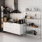 Regal Altair 14" Deep x 42" Wide x 64" Height Wire Shelving Kit | 4-Tier | NSF Commercial Storage Rack Unit