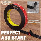 3M Double Sided Tape Heavy Duty 16.5FT,Double Sided mounting Tape for Walls,3M vhb Strong Double Sided Tape Heavy Duty for Car, LED Strip Light, Home/Office Decor