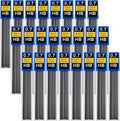 720 pcs 0.7 mm Lead Refills, Mechanical Pencil Lead HB, Break Resistant Pencil Refills, Black, 24 Tubes, 30 Pieces per Tube