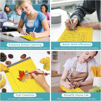12pcs Legal Pads, Perforated Wide Ruled Writing Pad, Wide Ruled Legal Notepads, Lined Pads of Paper, Yellow paper Pads for office, school and daily notes(600 Sheets) (12, 8.5 x 11, Legal (8.5 x 11 inches))