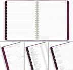AT-A-GLANCE 2026 Appointment Book Planner, Weekly & Monthly, 8.25" x 11", Large, Half-Hourly, Contemporary, Purple (70940X1426)