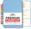 Undated, 2026 Planner, 8.5" x 11" - The #1 Productivity Planner to Achieve Your 2026 Goals - Planner 2026-2027 by PRODUCTIVITY STORE (A4, BLUE)