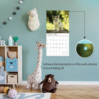 2026 Wall Calendar,Calendar 2026, November 2025 - December 2026, Wall Calendar Kittens, 12" x 24" Opened,Full Page Months Thick & Sturdy Paper for Gift Perfect Calendar Organizing & Planning