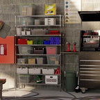 Regal Altair 14" Deep x 54" Wide x 86" Height Wire Shelving Kit | 8-Tier | NSF Commercial Storage Rack Unit