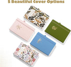 VIVID SCRIBBLES Bullet Dotted Journal – 160gsm No Bleed Thick White Paper – 200 Numbered Dot Grid Pages – a5 Dotted Notebook Includes a Gift Box and Journal Stickers