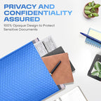 Royal Blue Small Poly Bubble Mailers 6x10 inch #0 | Self Seal Padded Envelopes | Cushioned Bubble Mailer | Usable Size 6x9 | WaterProof | Lightweight mailing Shipping Bags | 500 Pack Bulk