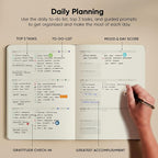 Dated, 2026 Planner, 8.5" x 11" - The Productivity Planner to Achieve Your 2026 Goals - Planner 2026-2027 by PRODUCTIVITY STORE (A4, BLACK)