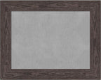 Amanti Art Black Framed Magnetic Board 24x30 Medium Vision Board for use with Magnets, 100% Metal Sheet to Display Items as Office Decor or for Home Organization in mudroom, Kitchen or Kids Room