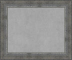 Amanti Art Silver Framed Magnetic Board 20x24 Small Vision Board for use with Magnets, 100% Metal Sheet to Display Items as Office Decor or for Home Organization in mudroom, Kitchen or Kids Room