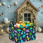 FUULOXE Storage Bin for Shelves Rectangle Closet Baskets Foldable Box with Handles Storage Bins, Storage Boxes for Home Office Car Dormroom