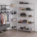 Regal Altair 24" Deep x 48" Wide x 86" Height Wire Shelving Kit | 5-Tier | NSF Commercial Storage Rack Unit