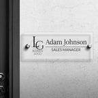 Custom Name Plates for Doors Personalized Wall Name Signs Office Workspace Decor New Job CEO Gift