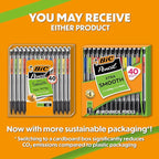BIC Xtra Smooth Mechanical Pencil with 0.7 mm Medium Point, Refillable and Retractable, 40-Count Pack