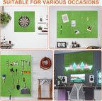 Cork Boards for Walls 48" x 36" Felt Board Alternative, 12 Pack Felt Wall Tiles Bulletin Board, Large Cork Board for Office Pin Board Tack Board Cork Boards