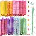 Leinuosen 100 Pcs Scented Pencils Bulk for Kids Inspirational Cute Fun Wood Smelly Pencils with Erasers Fruit Elements for School Classroom Office Students