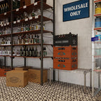 Regal Altair 14" Deep x 30" Wide x 14" Height Wire Shelving Kit | 1-Tier | NSF Commercial Storage Rack Unit