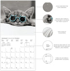 Graphique 2026 Classic Cats Wall Calendar | 12” x 12” | Thick Paper | Home & Office Organizer | Large Monthly Grid | 3 Languages & Marked Holidays | 4 Month Preview Page for 2027