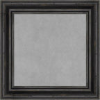 Amanti Art Black Framed Magnetic Board 21x21 Small Vision Board for use with Magnets, 100% Metal Sheet to Display Items as Office Decor or for Home Organization in mudroom, Kitchen or Kids Room