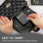 Flutesan 24 Pieces Basic Mini Calculators Bulk for Students 8 Digit Display Small Pocket Size Hand Held Calculators Desktop School Supplies for Classroom Desktop Home High School College Office