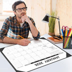 Desk Calendar 2026-2027 with Desk Mat – 22" x 17" Large Desk Pad Calendar Runs from January 2026 to June 2027, Office Supplies Desktop Calendar with To-Do, Notes & Goals Sections, for Office Planning or Organizing