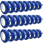 SmaringRobot Blue Masking Tape, Painters Tape, Painting Tape (1442.4yd=0.94IN*60.1yd*24), Original Multi-Surface Easy Removal Paint Tape with Medium Adhesive Backing for Indoor Outdoor Use, 24 Rolls